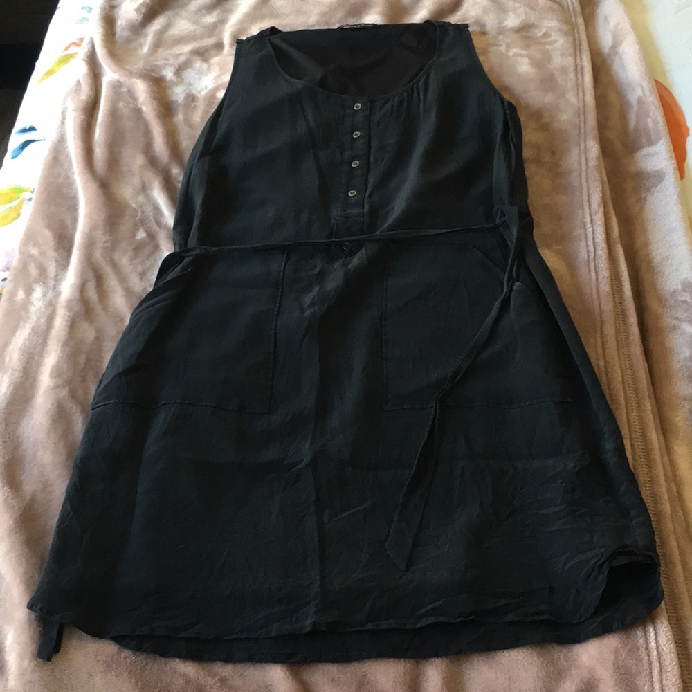 Madewell sleeveless shirt dress